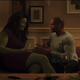 Tatiana Maslany and Michael Curiel in She-Hulk: Attorney At Law